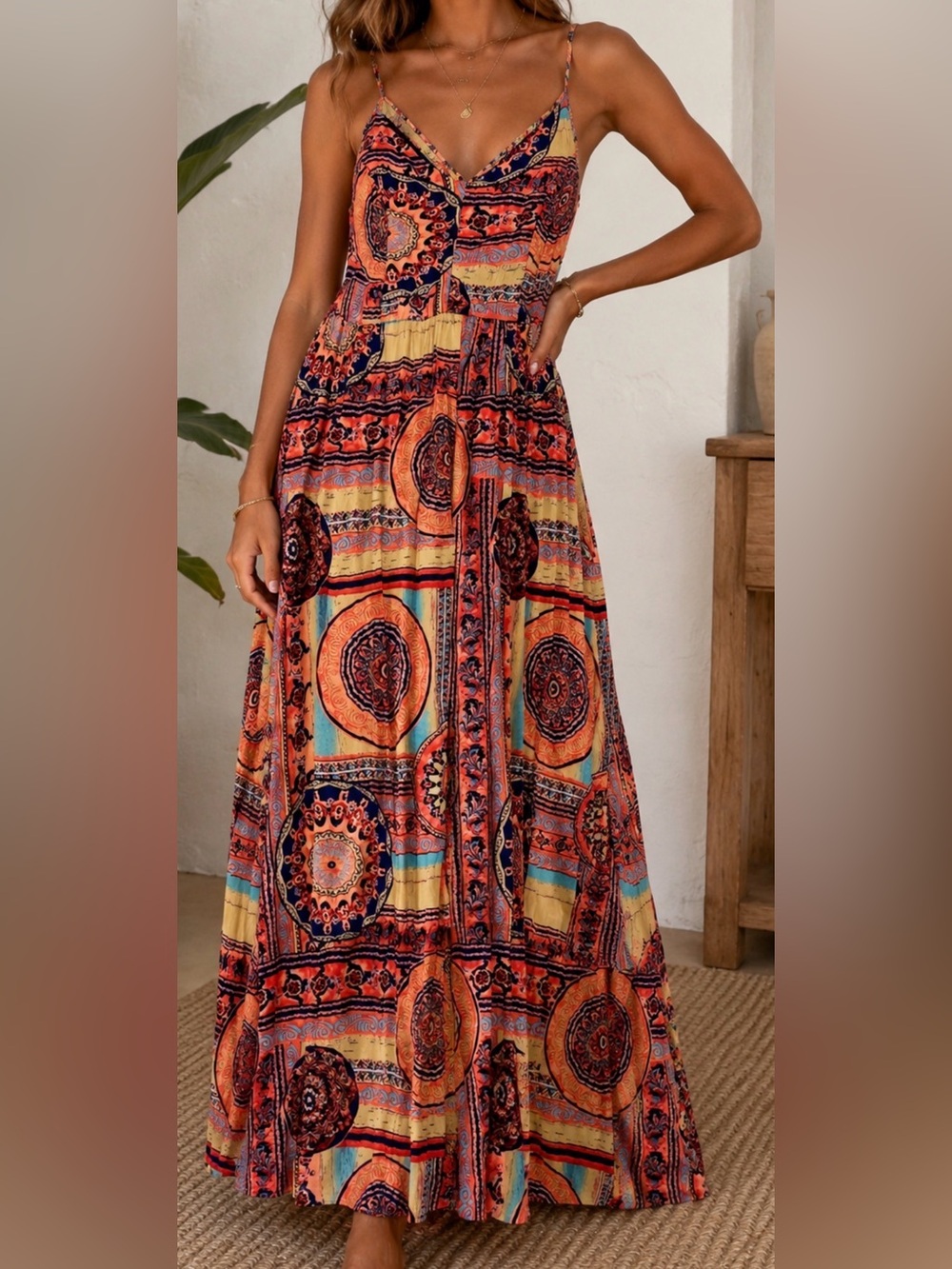 Lulus Sunrise to Sunset Maxi Dress